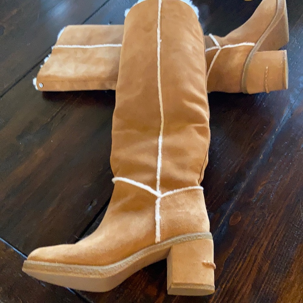 Classic Tall UGG Womens’ Suede Boots.